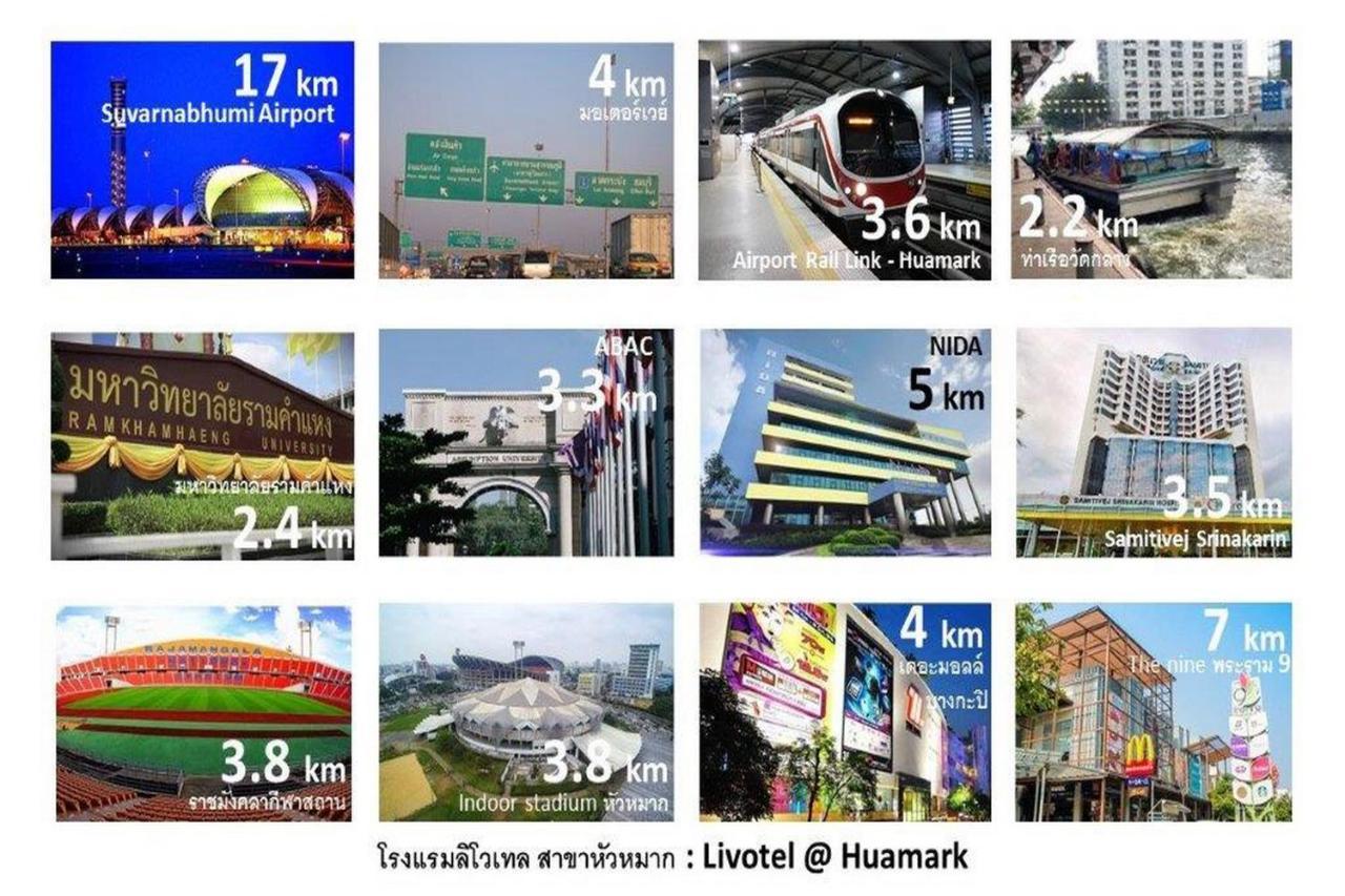 Livotel Hotel Hua Mak Bangkok Exteriér fotografie